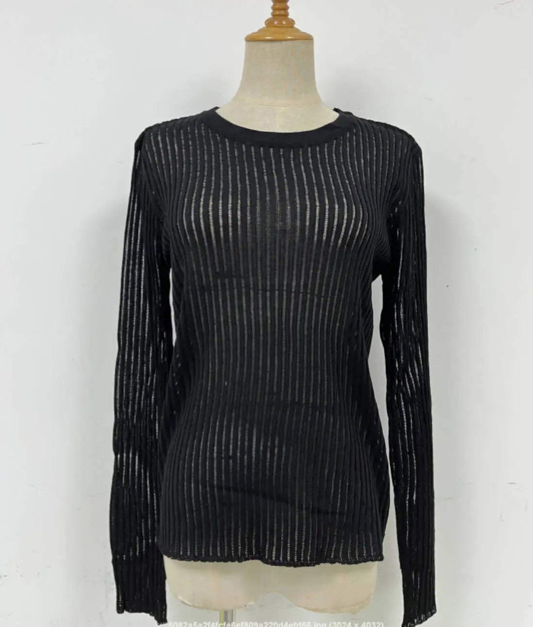 2022 Spring Summer Women Lightweight Knit Wool Top - urban Haloo