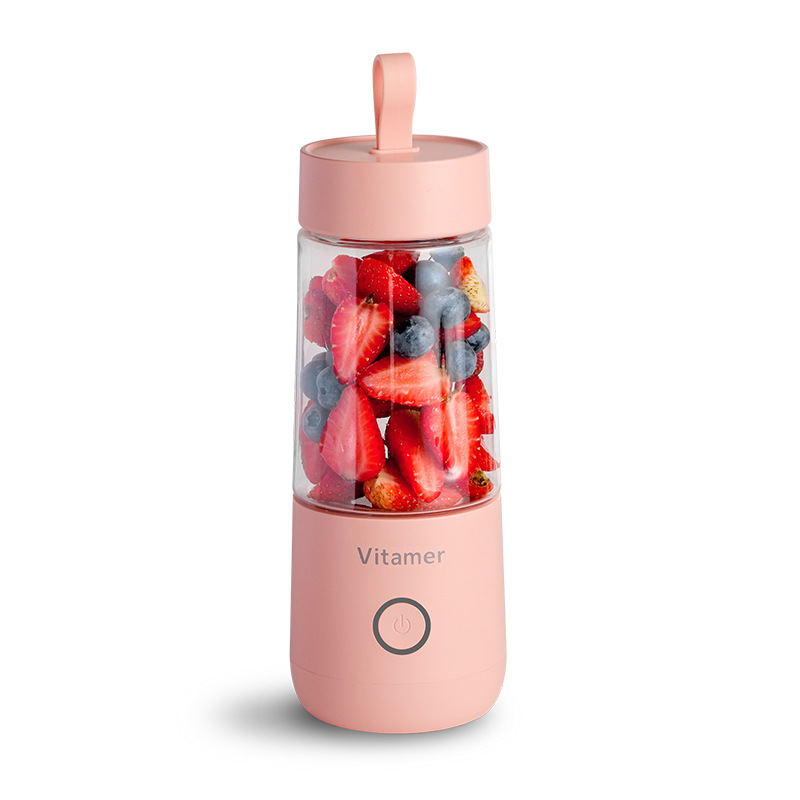 350ml Portable Blender Juicer Electric USB Rechargeable Mixer Smoothie Slushy Cup Juice Blender Bottle USB Charging Kitchen Gadgets - urban Haloo