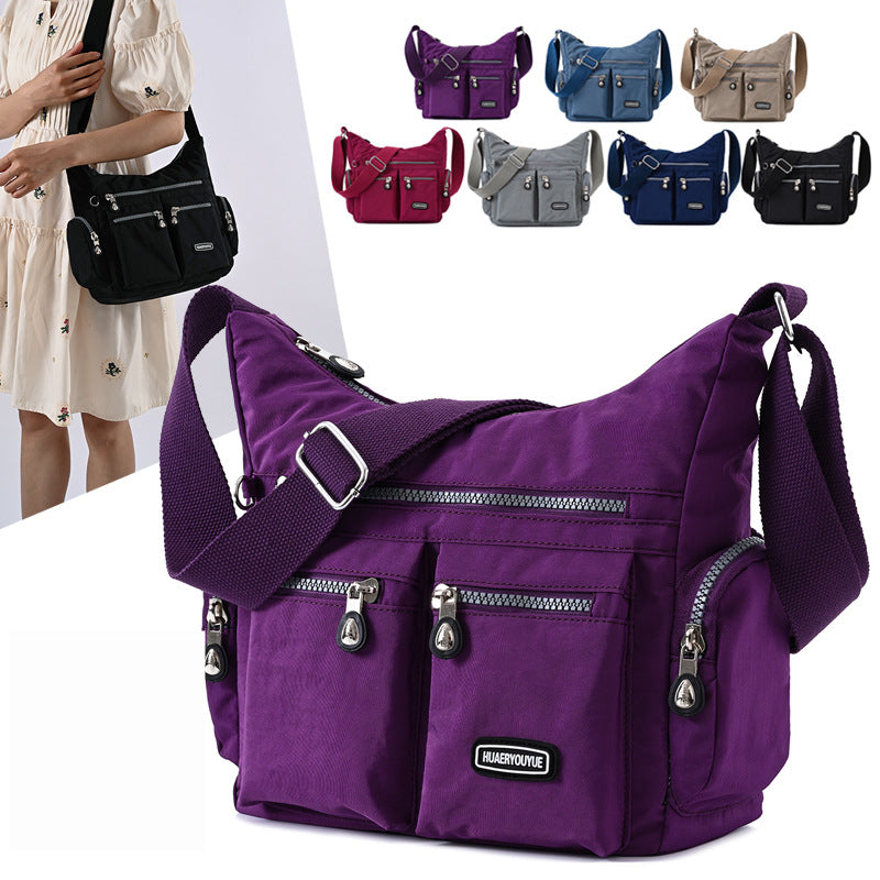 Women Shoulder Bags Multiple Pockets Waterproof Crossbody Bags Urban Haloo