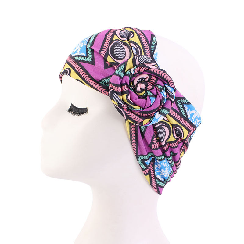 New Ethnic Style Wide Hair Band Urban Haloo