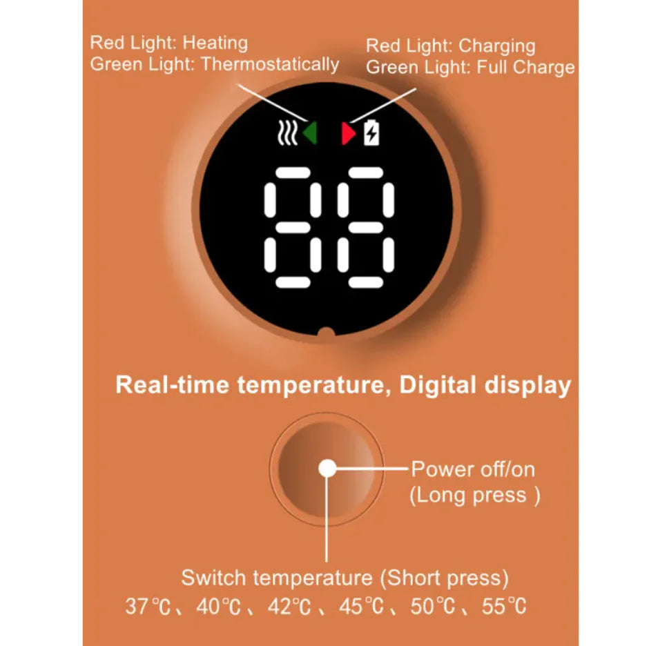 Portable Wireless Baby Bottle Warmer - urban Haloo