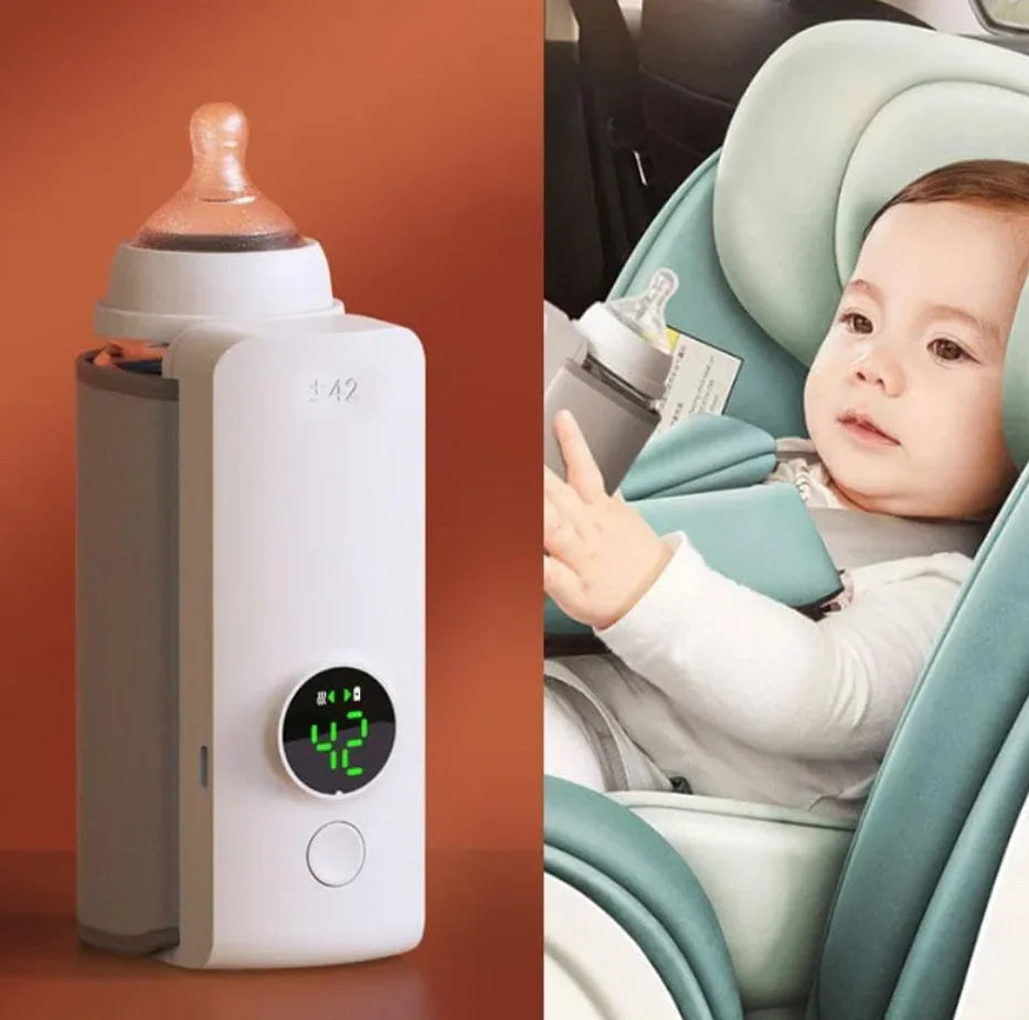 Portable Wireless Baby Bottle Warmer - urban Haloo