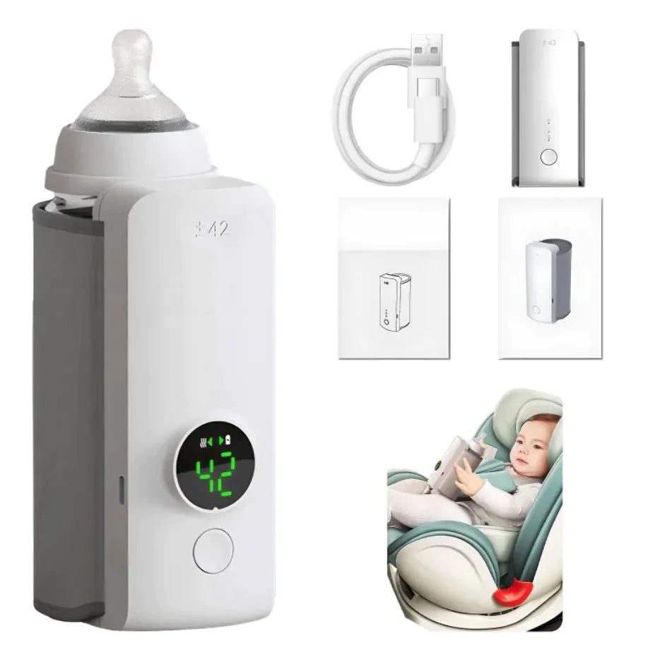 Portable Wireless Baby Bottle Warmer - urban Haloo