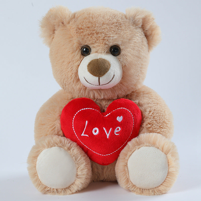 Cute Heart-Hugging Teddy Bear - Soft Plush Toy Doll | Urban Haloo" (includes primary keywords and brand) Urban Haloo