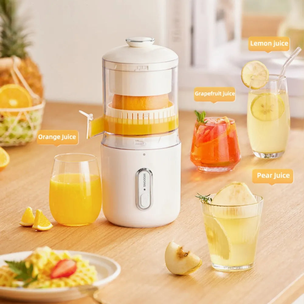 Multifunctional Wireless Electric Juicer Steel Orange Lemon Blender USB Portable Mini Fruit Squeezer Pressure Juicer Kitchen - urban Haloo